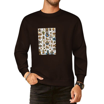 DTF 250gsm Cotton Men's Sweatshirt (Front Printing)