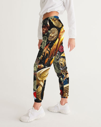 Trendy Abstrak Pattern Women's All-Over Print Track Pants