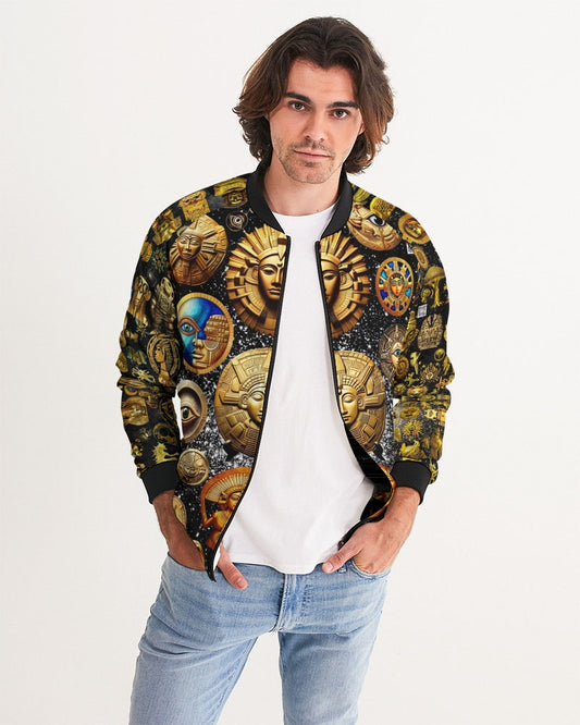 Evil Eye Abtrak Men's All-Over Print Bomber Jacket