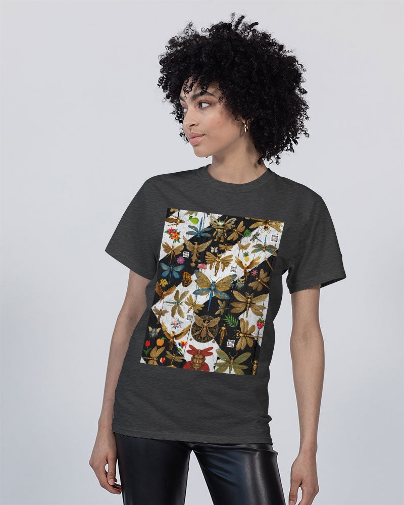 Abstrak dragonfly Unisex Tee | Champion