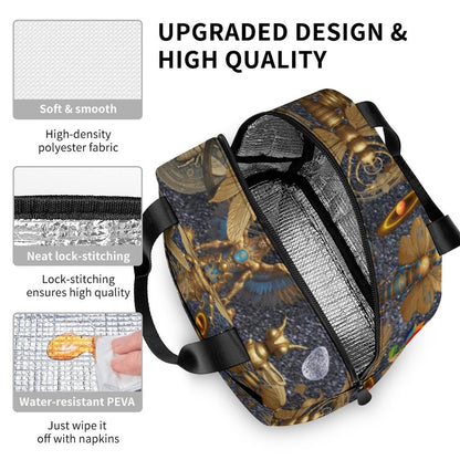 Large Insulated Lunch Totes for Adults (All-Over Printing)