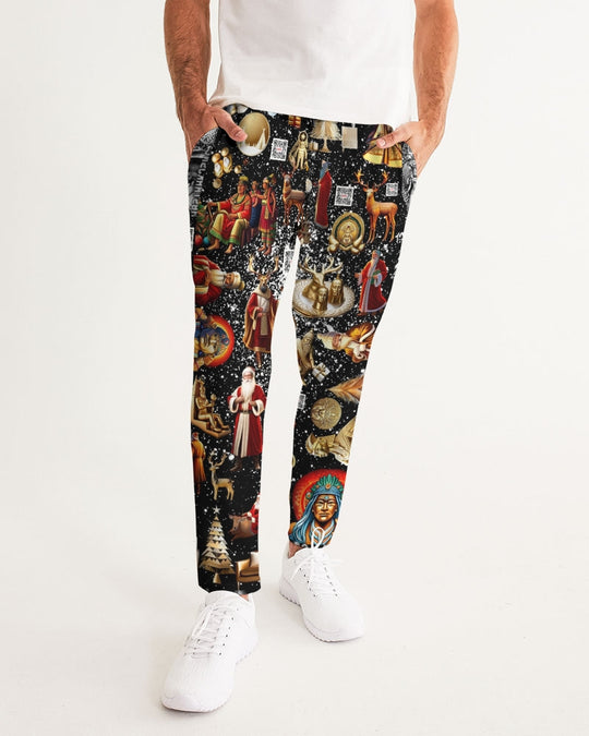 Matrix Vison Men's All-Over Print Joggers