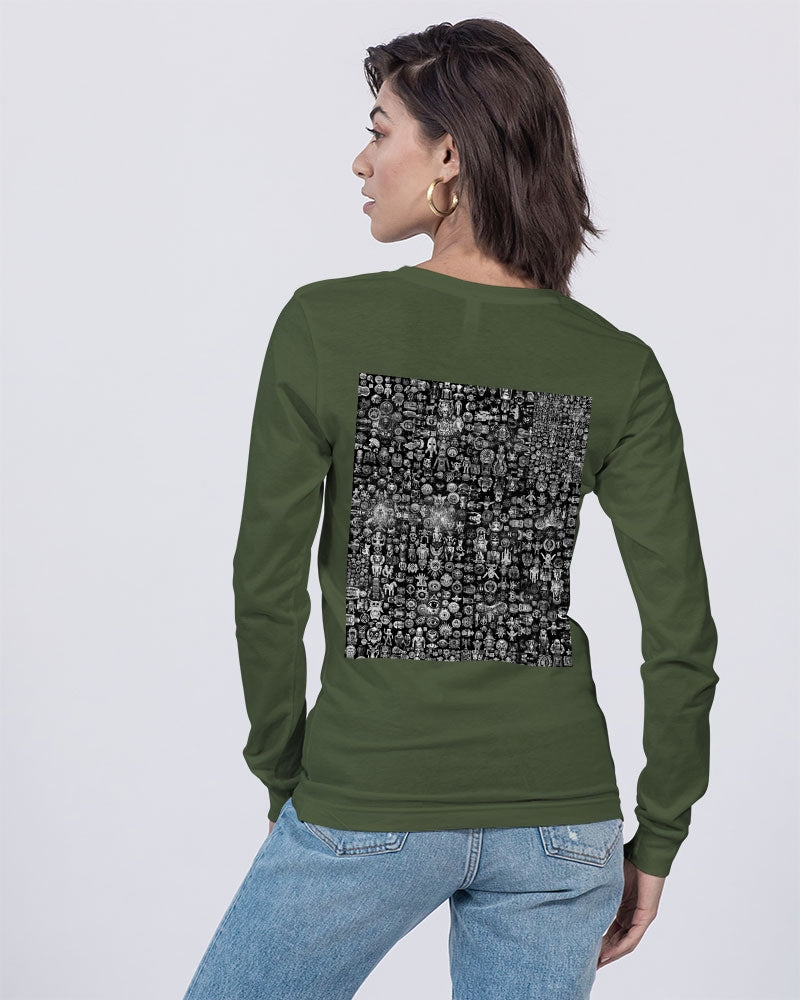 Womens Abstrak Unisex Jersey Long Sleeve Tee | Bella + Canvas