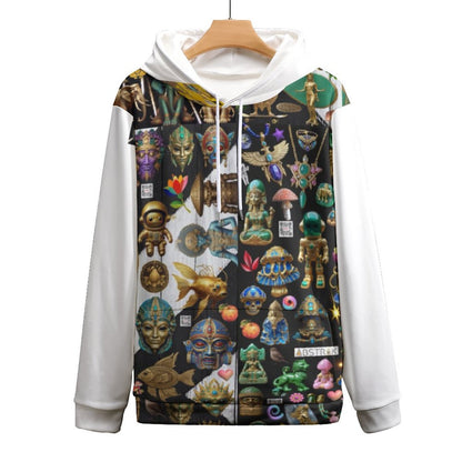 230gsm Men's Cool Hoodie with Double-layer Cap (All-Over Printing)