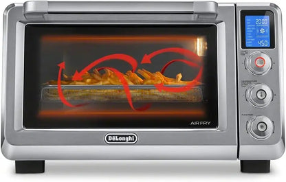 EO241264M 10-in-1 Digital AirFryer ,True Convection Toaster Oven with internal light, Grills, Broils,