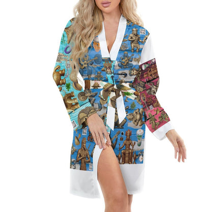 Long Sleeve Nightdress ASWQ (All-Over Printing)