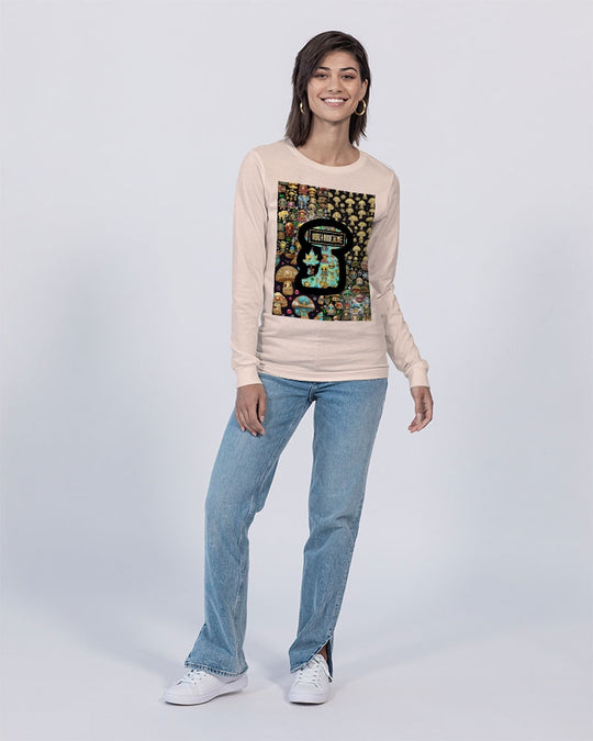 Alien Trendy Abstrak Collection Unisex Long Sleeve Tee | Lane Seven