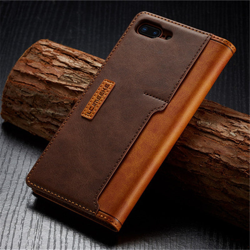 Flip Business Mobile Phone Case For iPhone 12 Pro 7 8 Plus