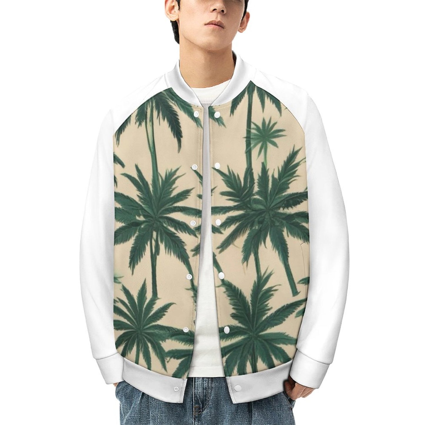 Men's Baseball Jacket (All-Over Printing)