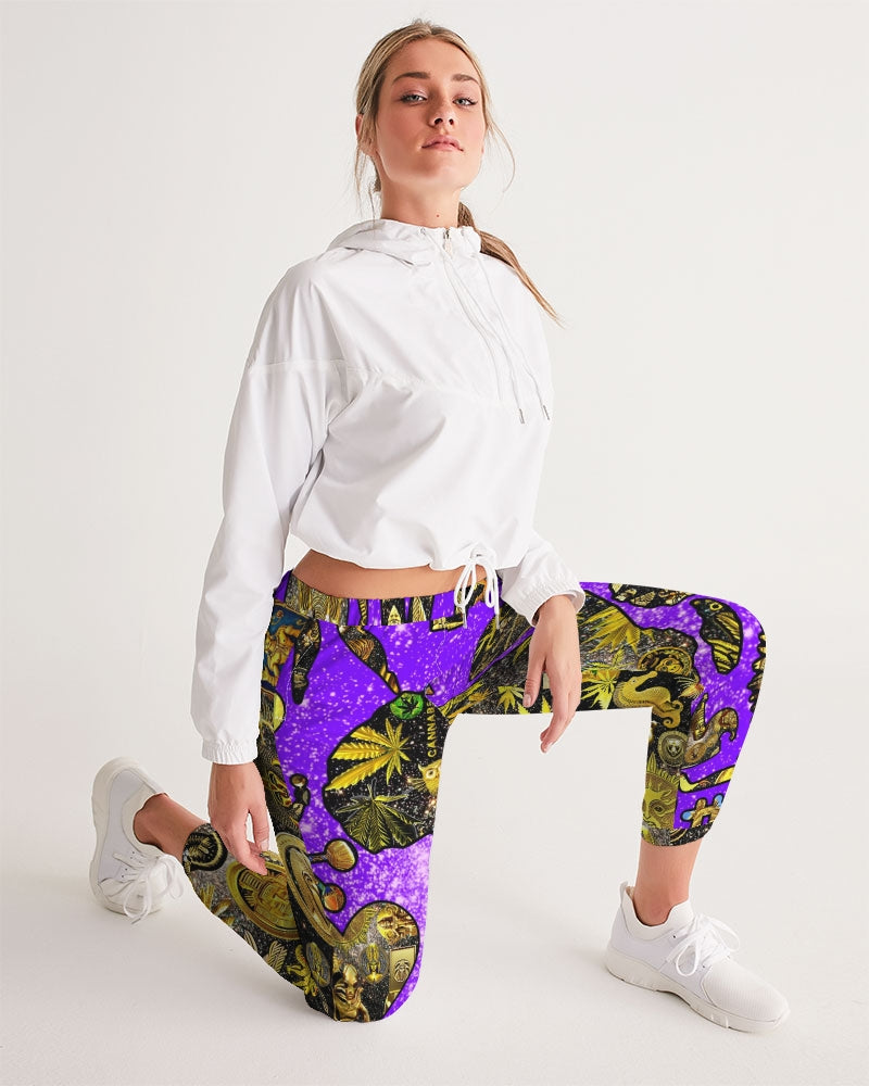 Ancient Abtsrak Women's All-Over Print Track Pants