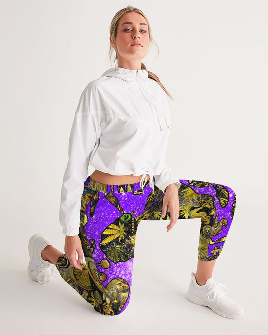 Ancient Abtsrak Women's All-Over Print Track Pants