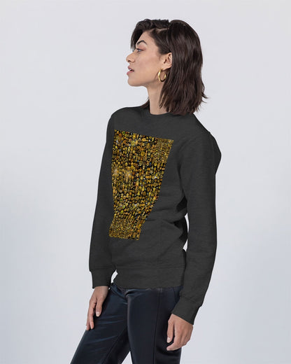 Nature Abstrak Unisex Premium Crewneck Sweatshirt | Lane Seven