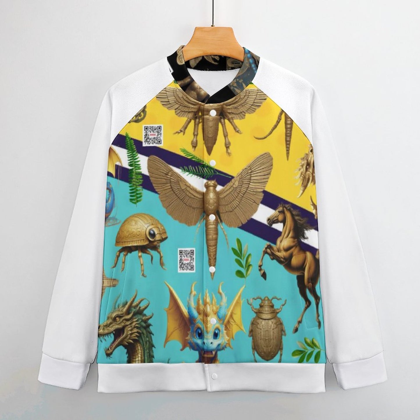 Men's Baseball Jacket (All-Over Printing)