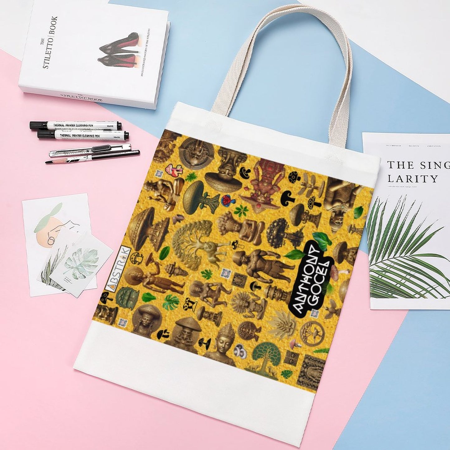 Tote Canvas Bag (Dual-sided Printing)