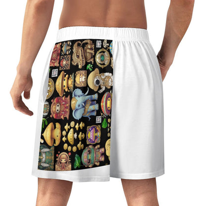 170gsm Pajama Shorts for Men LM012 (All-Over Printing)