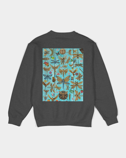 Abstrak dragonfly Unisex Premium Crewneck Sweatshirt | Lane Seven