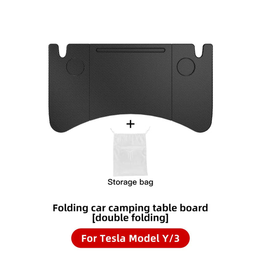 YZ Table Desk For Tesla Model 3 2024 Car Steering Wheel Laptop Tray Food Desk Portable Office Table for Tesla Model3 2022 ModelY