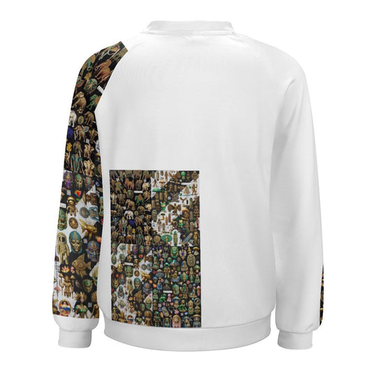 280gsm Custom Sweatshirt Designs Raglan Style RHDEC2 (All-Over Printing)