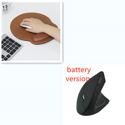 Ergonomic Vertical Wireless Mouse 6 Buttons Optical Mice