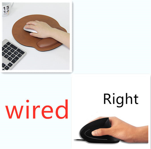 Ergonomic Vertical Wireless Mouse 6 Buttons Optical Mice