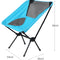 Ultralight Outdoor Folding Camping Chair Picnic Foldable Hiking Leisure Travel Beach Backpack Moon Chair Portable Fishing Chair