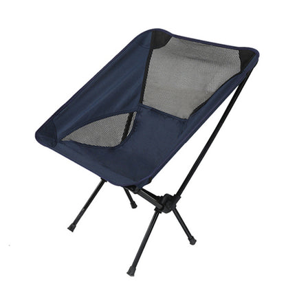 Ultralight Outdoor Folding Camping Chair Picnic Foldable Hiking Leisure Travel Beach Backpack Moon Chair Portable Fishing Chair