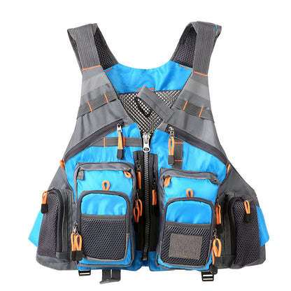 Fishing Outdoor Sport Flying Men Respiratory Jacket Safety Vest Survival Utility Vest