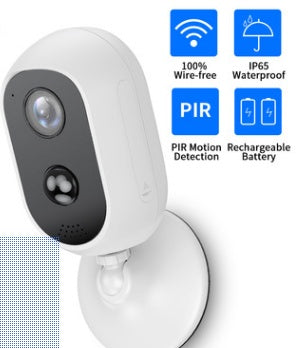 Battery Surveillance Camera Outdoor Waterproof Mobile Phone Remote Real-Time Viewing Hd Night Vision