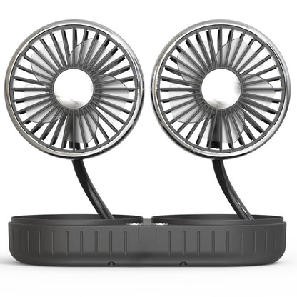 Double-Headed Hose Small Fan Usb Car Interior Creative Automotive Accessories