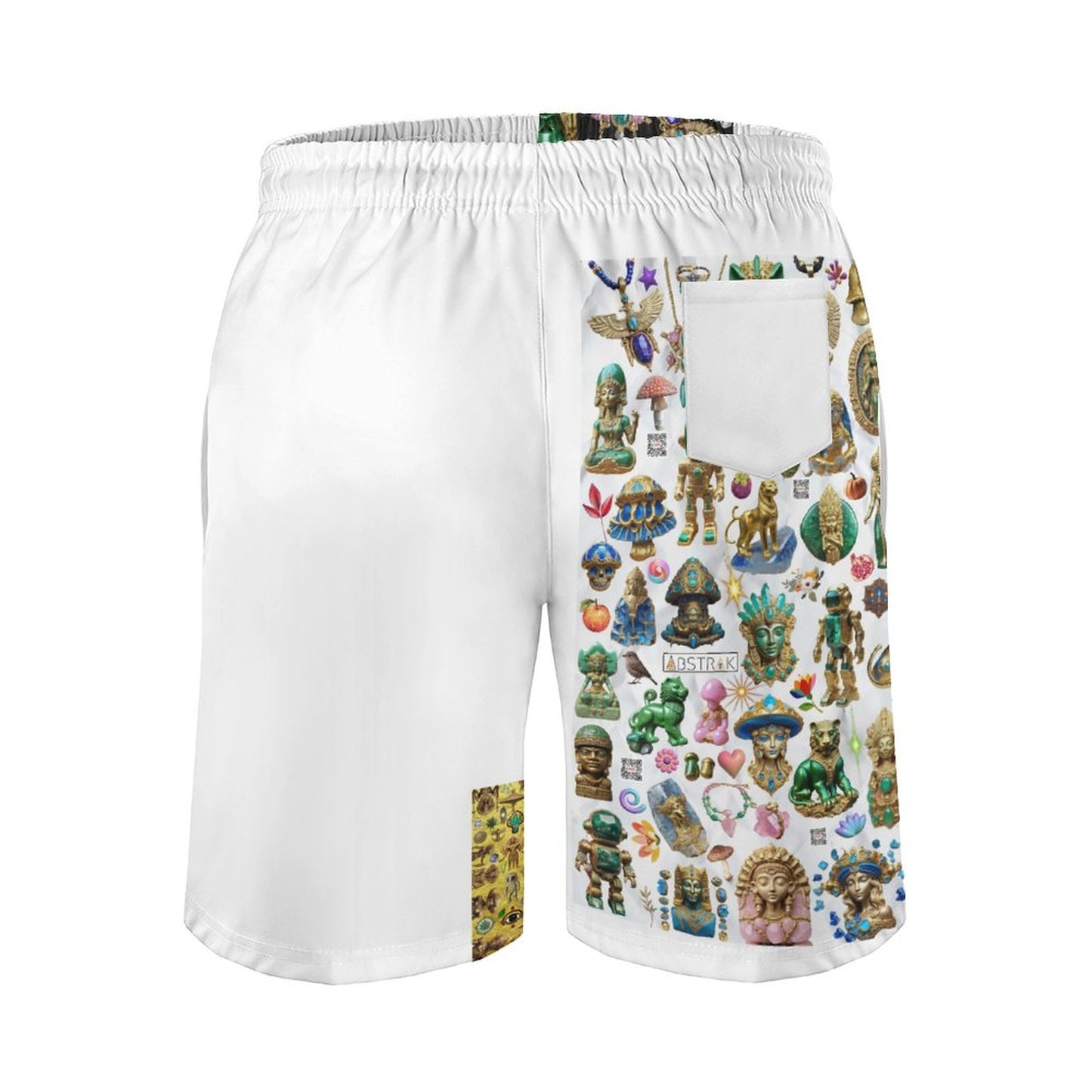 Men's Board Shorts D1P (All-Over Printing)