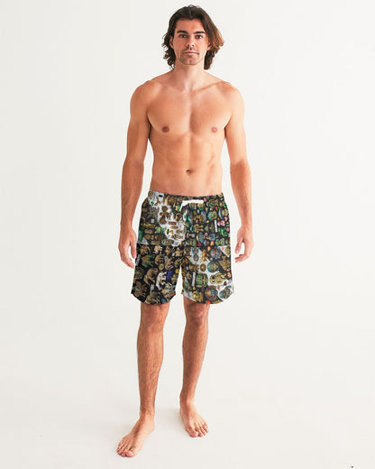 Abstraknyc Men's All-Over Print Swim Trunk