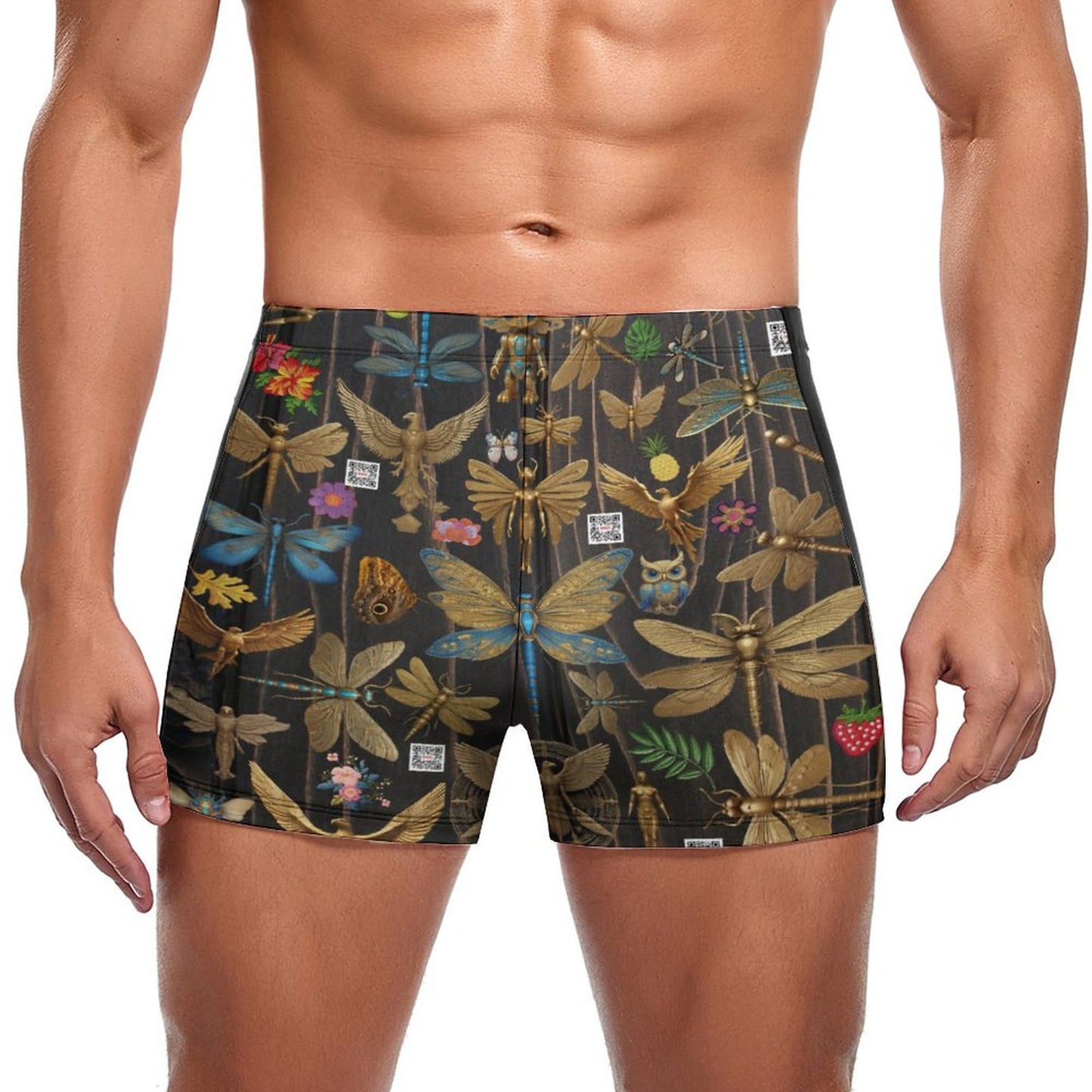 Men's Swimming Trunks DN003 (All-Over Printing)