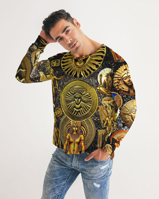 Evil Eye Abtrak Men's All-Over Print Long Sleeve Tee