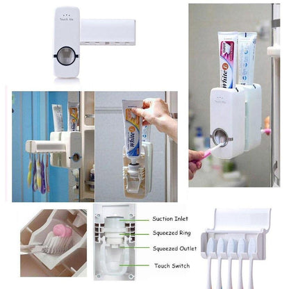 174 Toothpaste Dispenser  Tooth Brush Holder