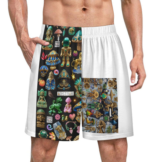 170gsm Pajama Shorts for Men LM012 (All-Over Printing)