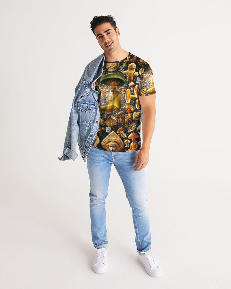 Illustration Abstrak Men's All-Over Print Tee