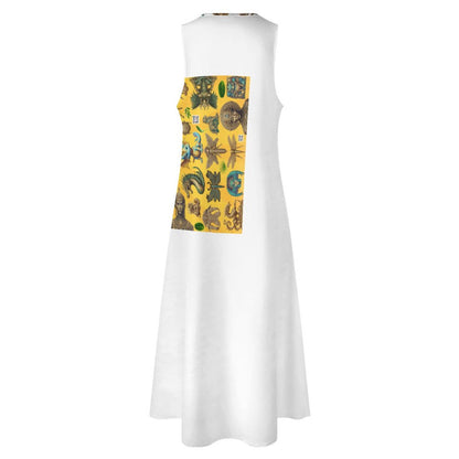 Sleeveless Ankle-length Dress GQ (All-Over Printing)