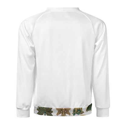 280gsm Men's Crewneck Sweatshirt Raglan A27H (All-Over Printing)