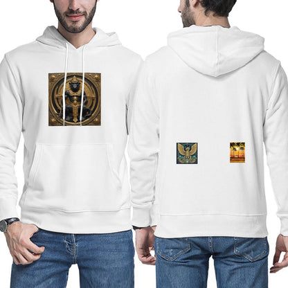 DTG 255gsm Men's Hoodie with Pouch (Dual-sided Printing)