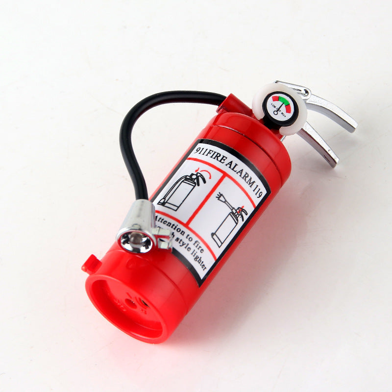 Creative Fire Extinguisher Shaped Lighter, Butane Free