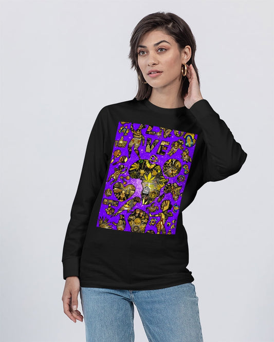 Ancient Abtsrak Unisex Long Sleeve Tee | Lane Seven