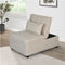 Folding Ottoman Sofa Bed Gray