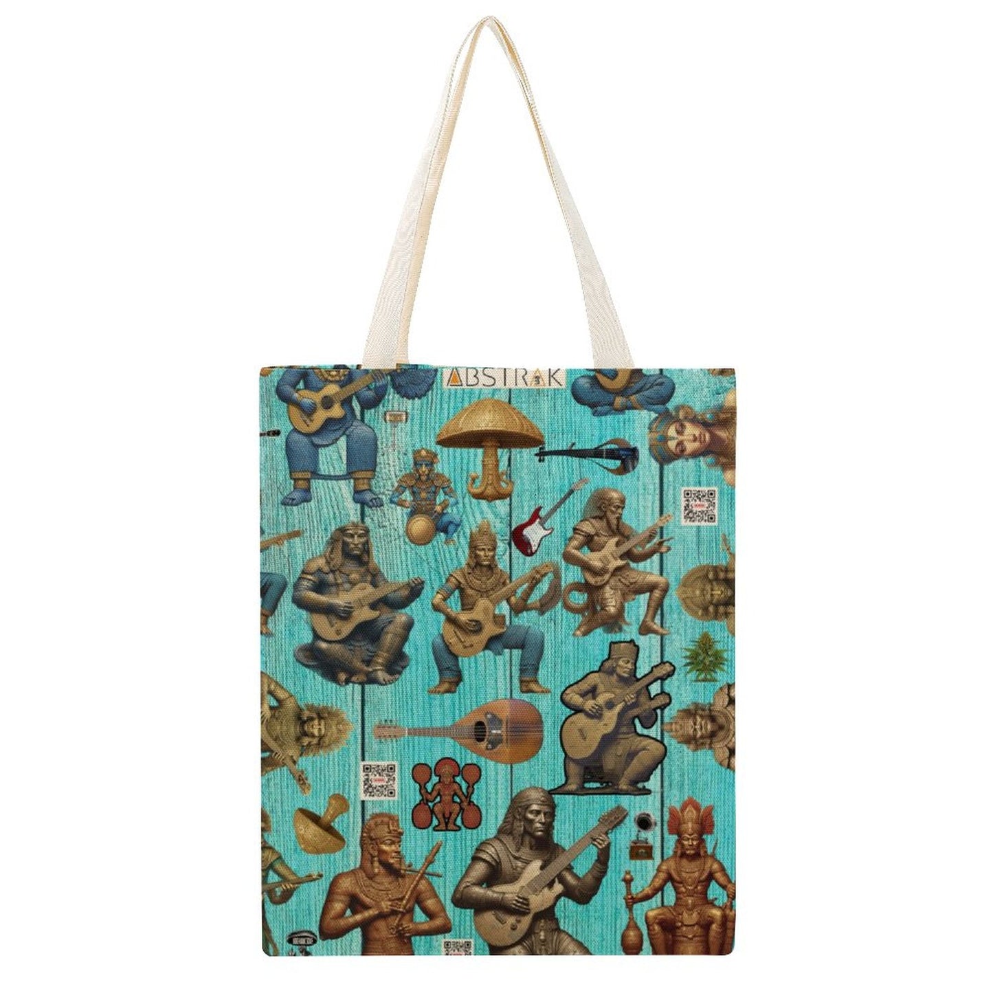 Martin Canvas Tote Handbag-15"x18"/38x46cm (Dual-sided Printing)