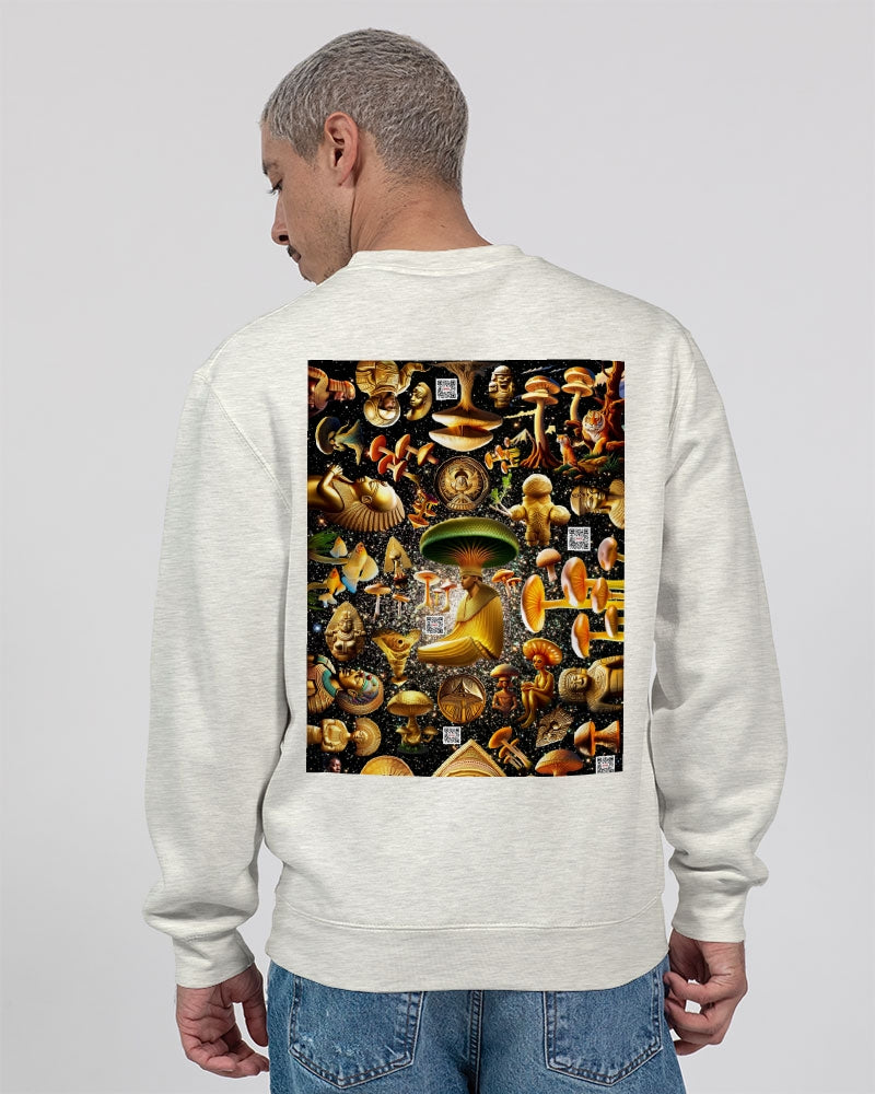 Illustration Abstrak Unisex Premium Crewneck Sweatshirt | Lane Seven