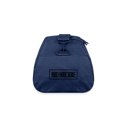 Recycled Duffel Bag - navy