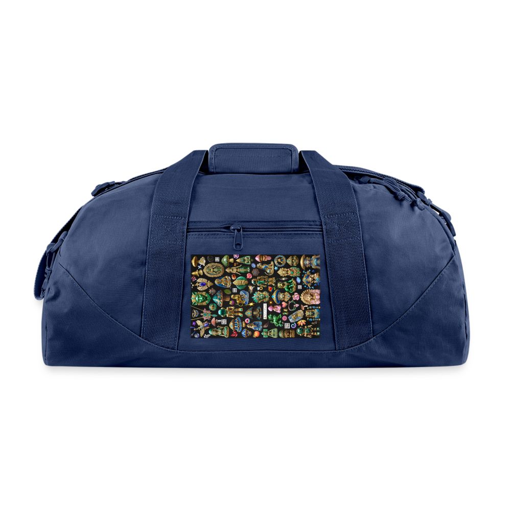 Recycled Duffel Bag - navy