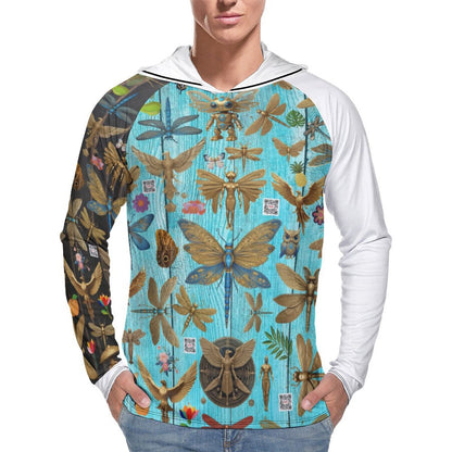 Men's Long Sleeve Hoodie NZ145 (All-Over Printing)