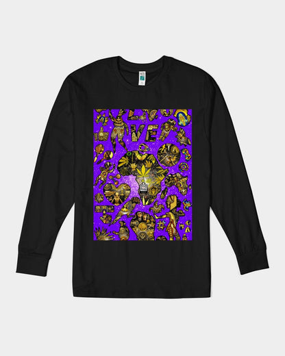 Ancient Abtsrak Unisex Long Sleeve Tee | Lane Seven