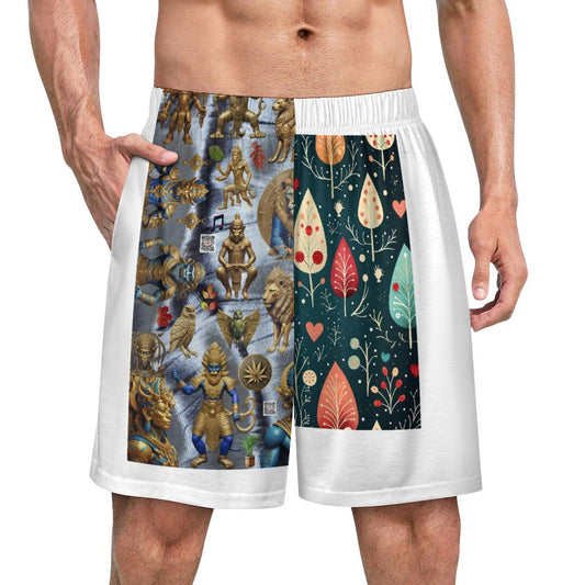 170gsm Pajama Shorts for Men LM012 (All-Over Printing)