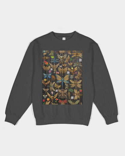 Abstrak dragonfly Unisex Premium Crewneck Sweatshirt | Lane Seven